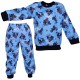 Dětské pyžamo Motokros modrá