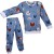 Dětské pyžamko Meow! (ocelově modrá)