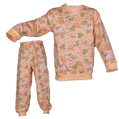 Dětské pyžamo Hafan oranžové