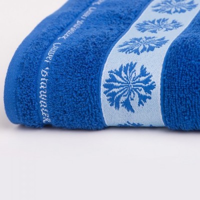 Froté ručník Chrpa tmavě modrý