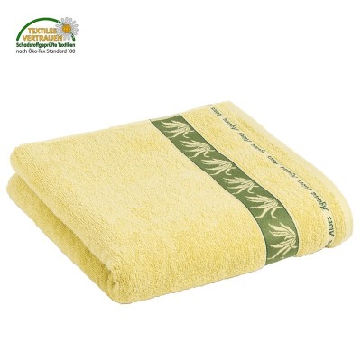 Froté ručník Agáve žlutý