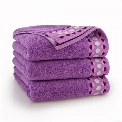 Froté ručník Luna fialový