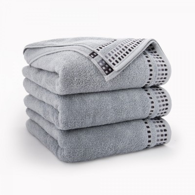 Froté ručník Kostka šedý