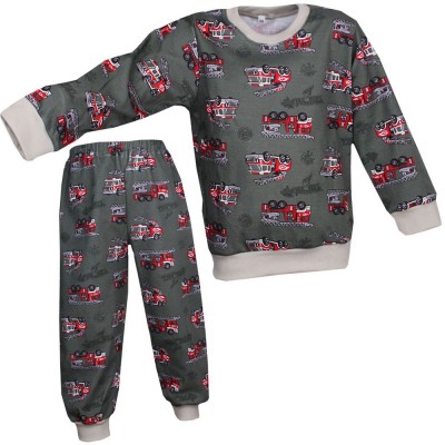 Dětské pyžamo Hasiči II khaki