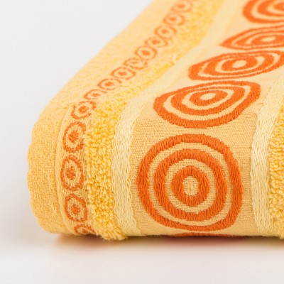 Froté ručník Rondo žlutý