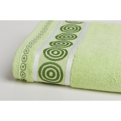 Froté ručník Rondo světle zelený