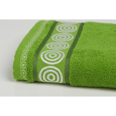 Froté ručník Rondo zelený
