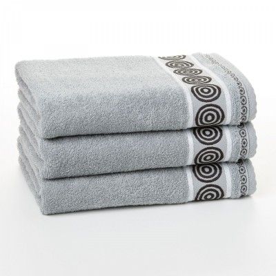 Froté ručník Rondo šedý